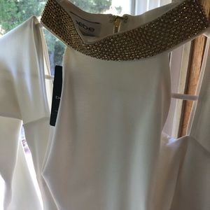 BRAND NEW NEVER WORK BEBE JEWELRY NECK COLLAR.